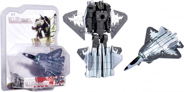 Autorobot metalic 11 cm