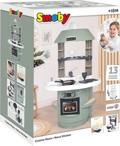 Bucătărie pentru copii Smoby Nova cu sunete electronice