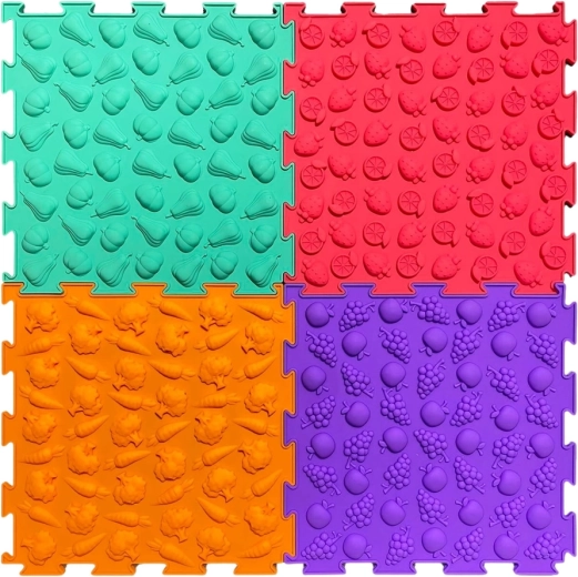 Texturi diverse pentru masaj și stimulare tactilă