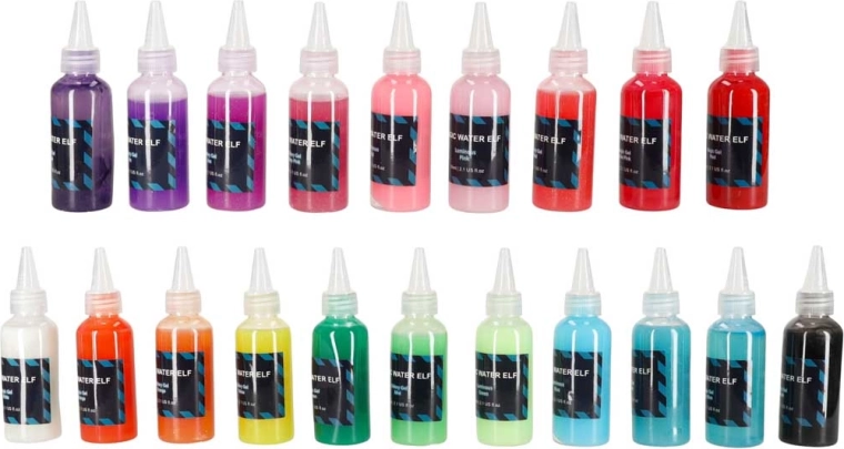 20 de geluri colorate pentru creație