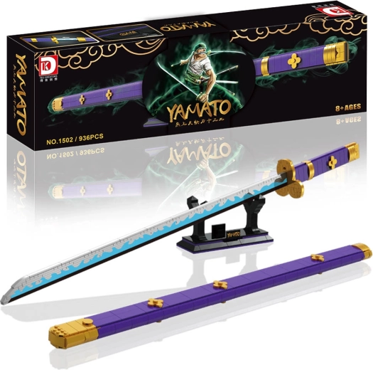 Set de construcție sabie Yamato, 936 de piese