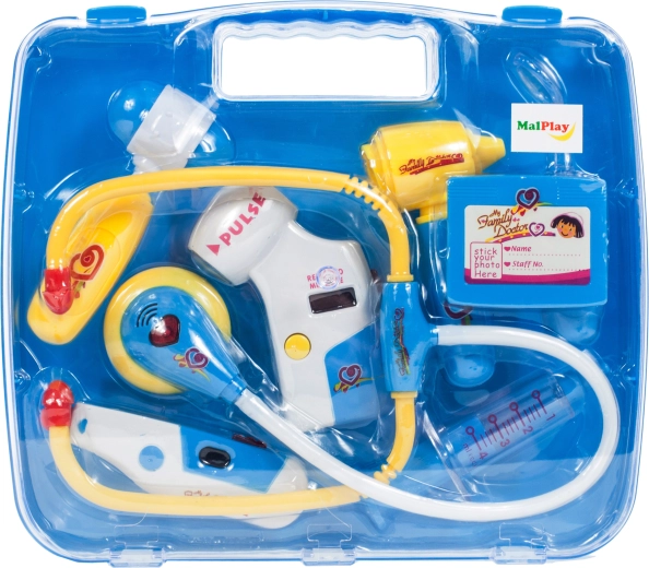set medical în valiză – albastru