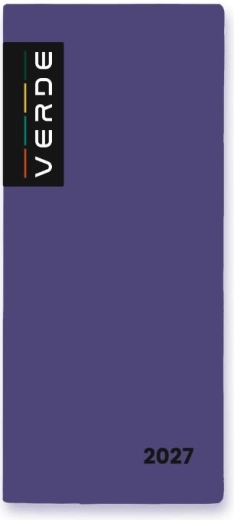 Agendă lunară în husă din PVC Violet 2027