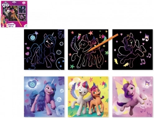 Desenatori răzuibili My Little Pony 20x20 cm