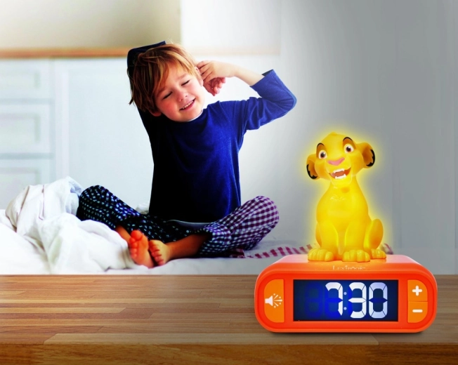 Figurină luminoasă Simba ca lumină de veghe