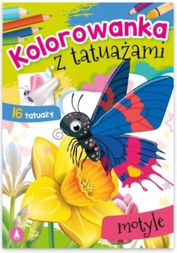 Tatuaje cu fluturi – planșe de colorat și tatuaje lavabile