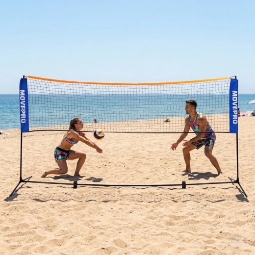 3-în-1 pentru badminton, volei și tenis