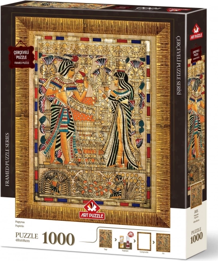 Puzzle cu ramă și lipici 3în1 Papyrus 1000 piese