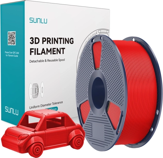 Filament Sunlu PETG roșu