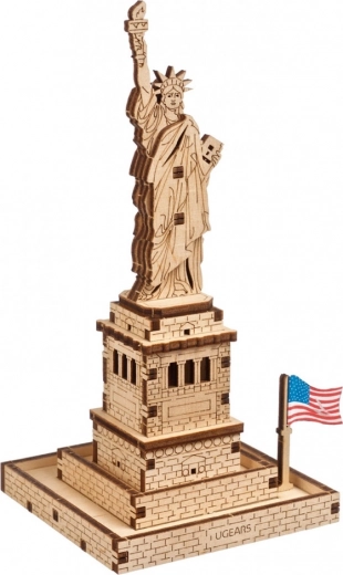 Model 3D din lemn Statuia Libertății