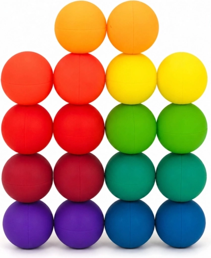 Biluțe colorate pentru sortare și asamblare