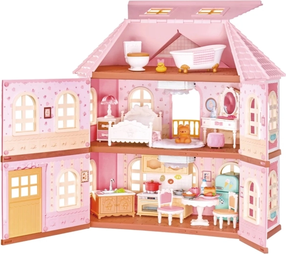 RoboTime set de construcție 3D pentru vila victoriană Fairy Rose Cottage