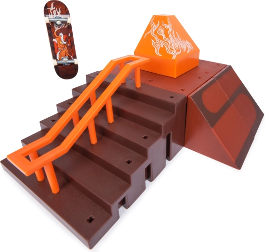 Scări, rail și wedge rampe pentru grinds și slide-uri