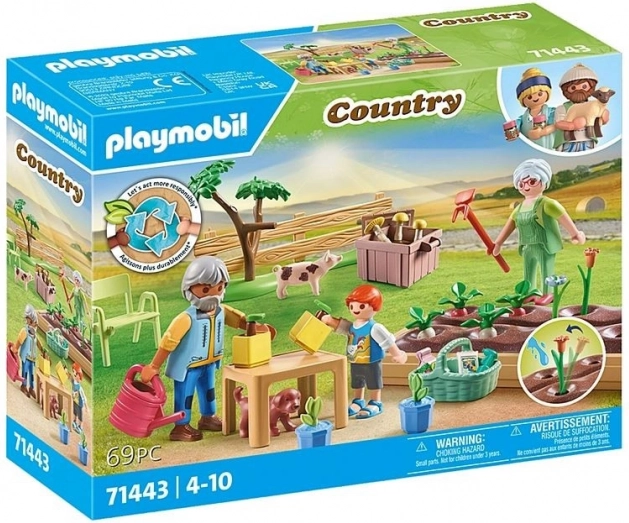 Playmobil Country Set Grădină la Bunicul