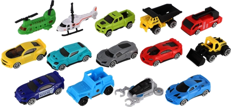 14 vehicule diferite pentru joacă nesfârșită