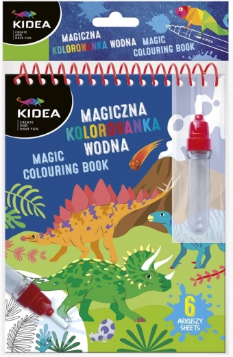Pictură cu apă Kidea dinozauri