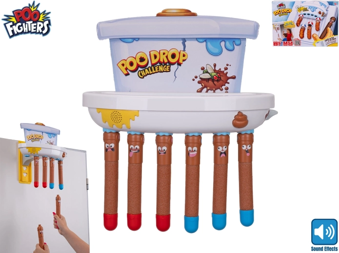 Jocul Poo Fighters – prindeți rahatul care cade, cu sunet