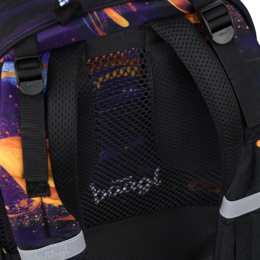 Confort la purtare datorită spatelui anatomic