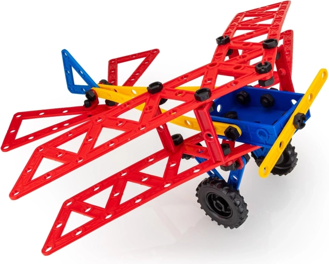 Modele creative: biplan, vehicule și bărci