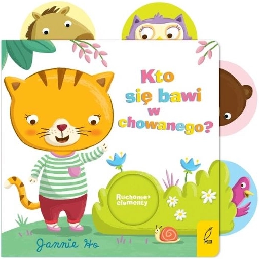 Cine se joacă de-a v-ați ascunselea – leporello interactiv cu elemente mobile