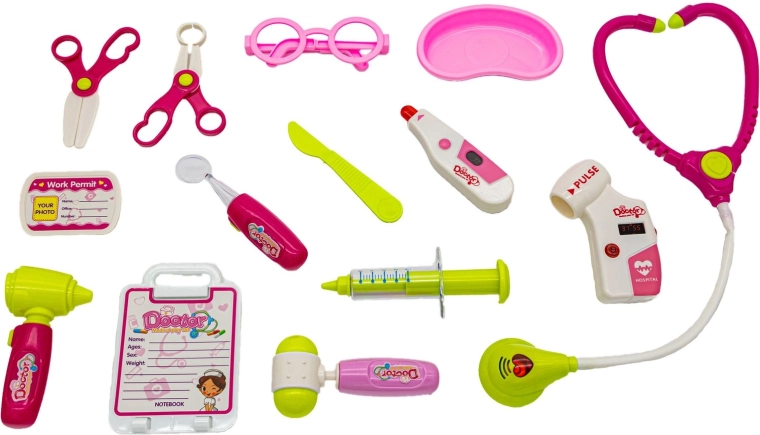 Accesorii medicale bogate pentru joacă realistă