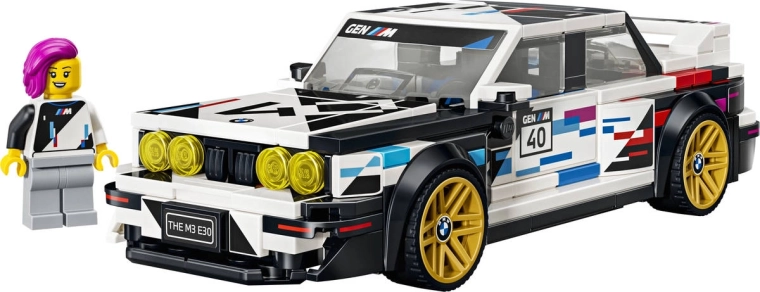 Schema specială de culori pentru curse a modelului BMW