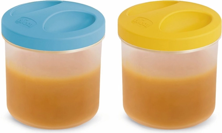Recipiente Chicco pentru depozitarea alimentelor - 2 buc.
