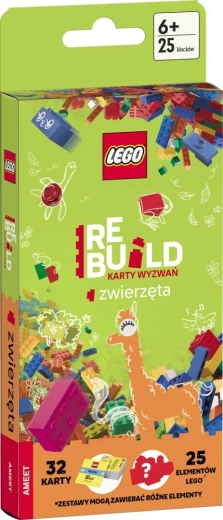 LEGO Recreate: Cartonașe de provocări – animale