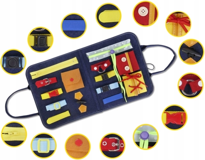 14 elemente de închidere pentru antrenarea motricității