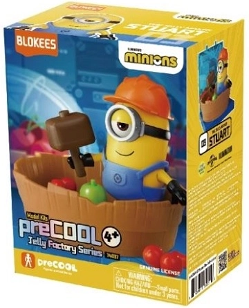Blokees Minions preCOOL – figurină de asamblat Stuart (Jelly Factory)
