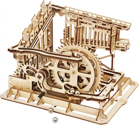 ROBOTIME ROKR puzzle 3D din lemn pistă cu bile Squad, 239 piese