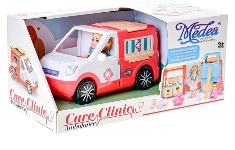 Ambulanță pliabilă cu roți mobile