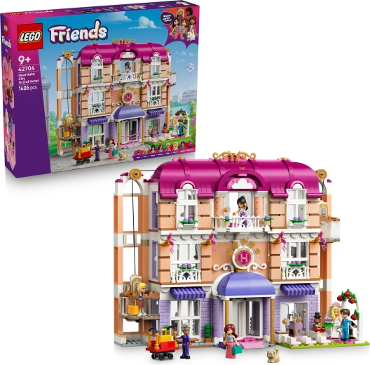 LEGO Friends grand hotel în orășelul Heartlake