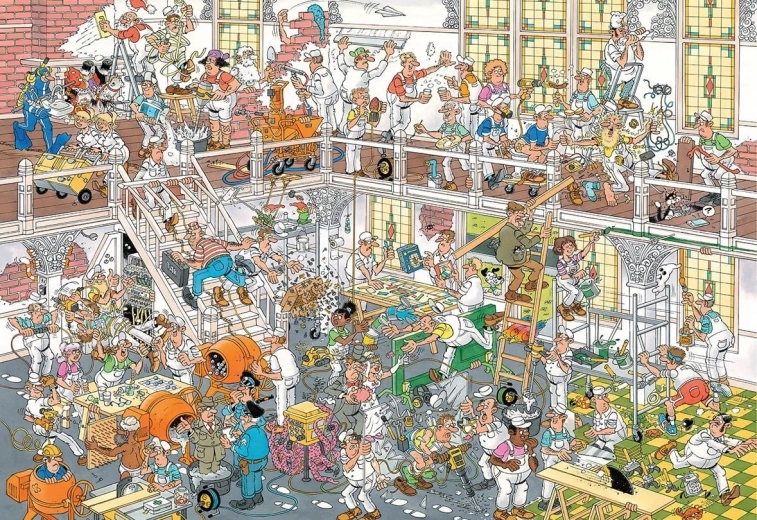 Puzzle JUMBO Renovare 3000 piese