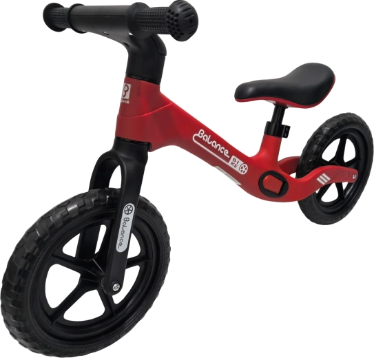Balance Bike – bicicletă de echilibru pentru copii, roșu-negru