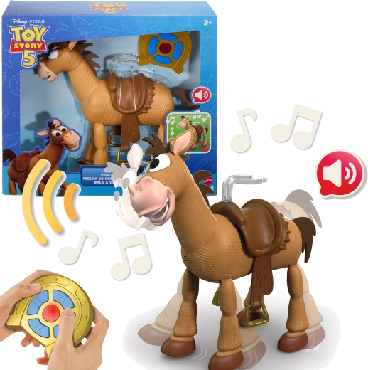 Mattel Disney Toy Story cal interactiv cu telecomandă Mustang 27 cm