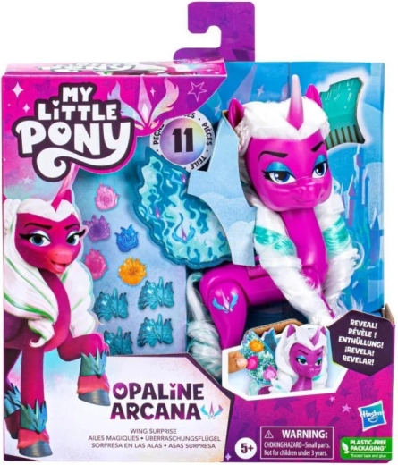 My Little Pony figurină ponei mov cu aripi Opaline Arcana