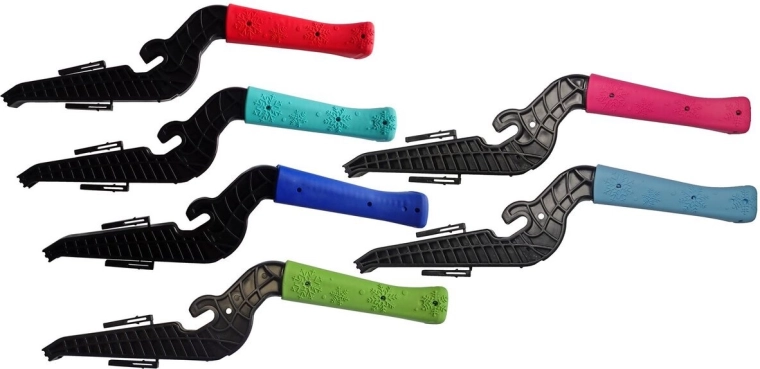 Pârghii de frână pentru sănii Flash/Superjet/Tron turcoaz – set 2 buc