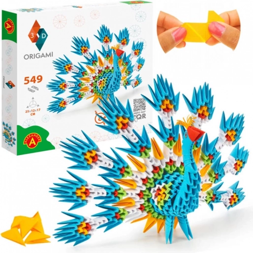 Origami 3D Creativ Păun de la Alexandera