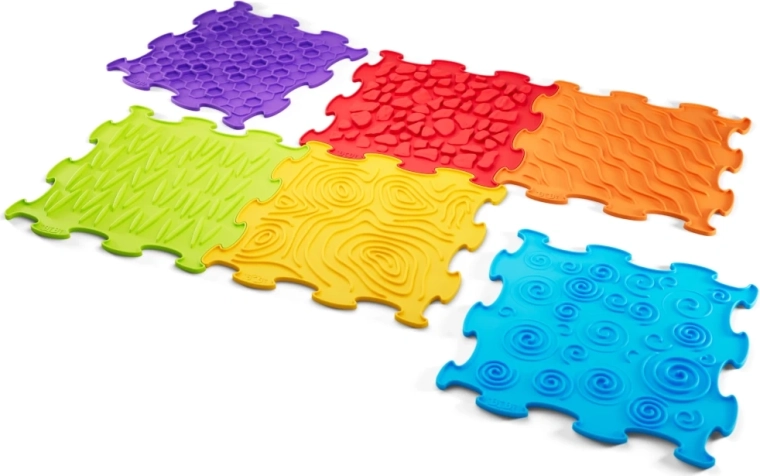 12 piese texturate pentru explorare senzorială