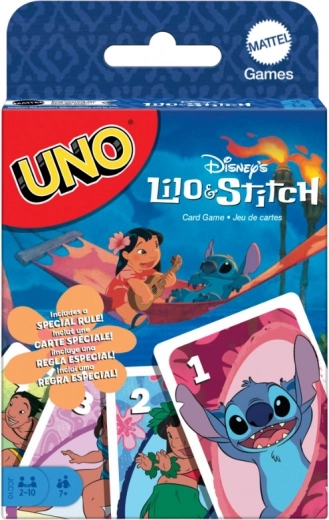 UNO Disney Lilo & Stitch – joc de cărți pentru familie