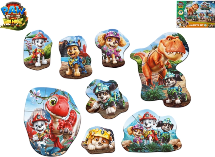 Set magnetic Paw Patrol: The Dino Movie