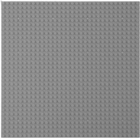 Placă de construcție pentru seturi de construcție gri 40x40 cm