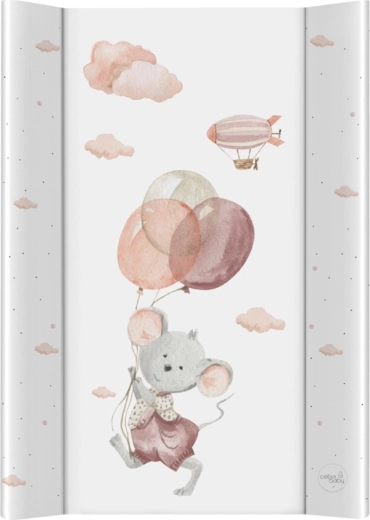 Ceba Baby saltea de înfășat cu placă rigidă 50 × 70 cm basic mouse