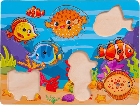 Învățarea formelor, culorilor și a animalelor marine