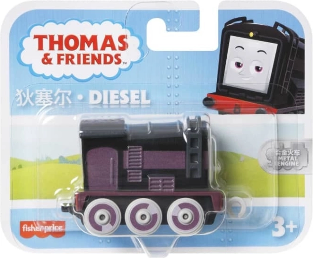 Locomotiva Diesel Metalică Mică Tomek și Prietenii