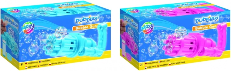 Pistol pentru baloane de săpun cu rezerve 50 ml