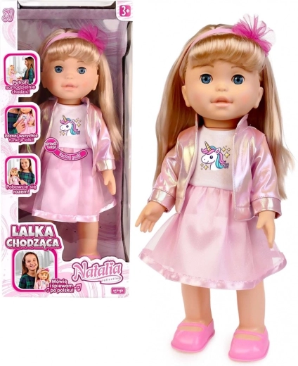 Păpușa mergătoare Natalia 40 cm