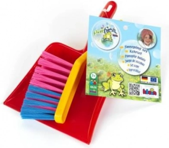 Măturică și făraș din plastic pentru copii
