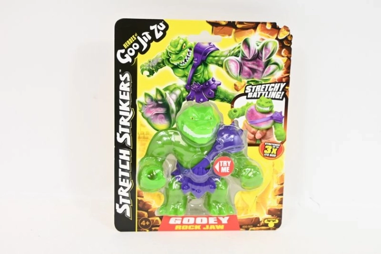 Goo Jit Zu Rock Jaw Stretch Strikers – figură extensibilă